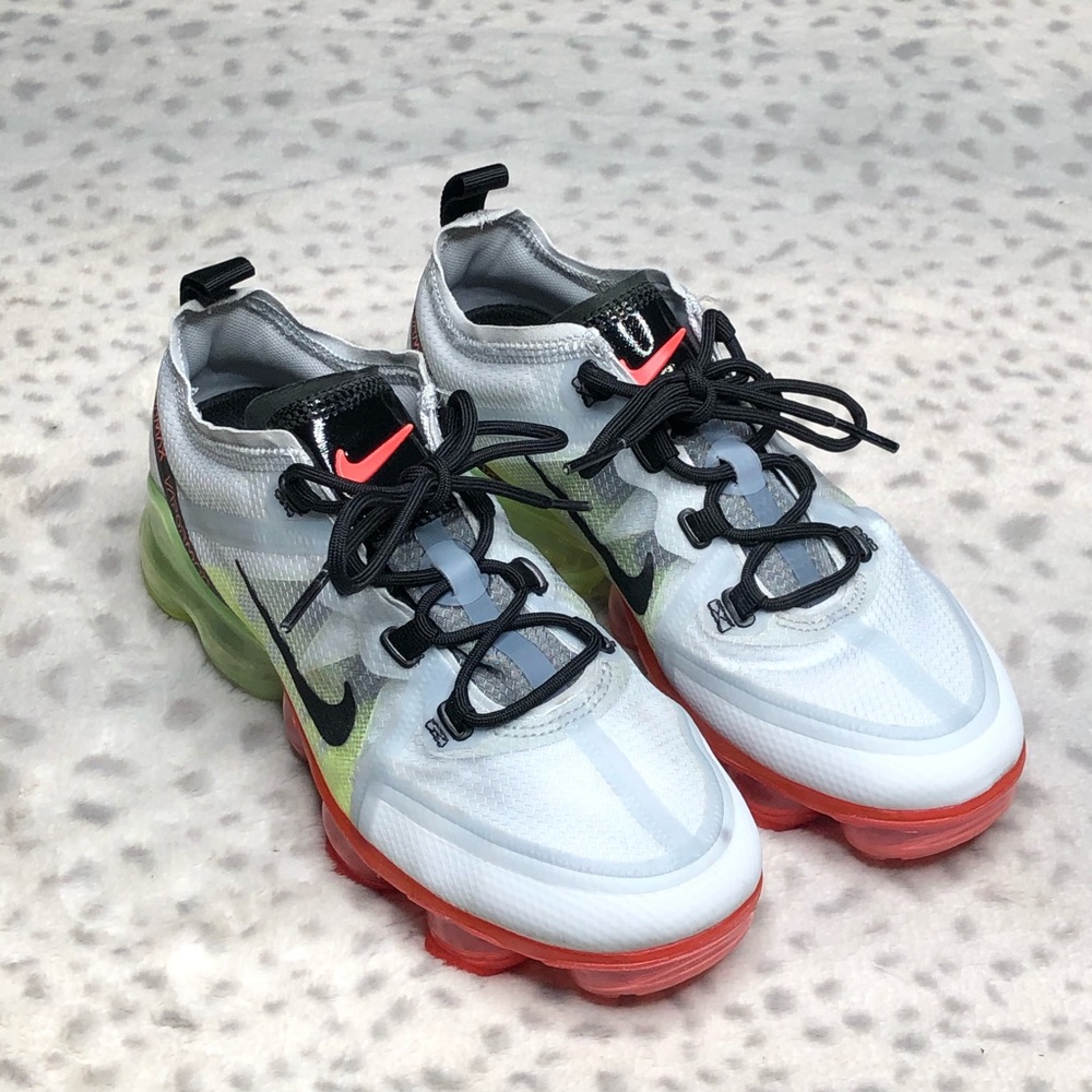 Nike VaporMax Sneaker 2019 GS Pure Platinum Volt